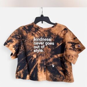 Champion tie dye kindness tee shirt women’s XL